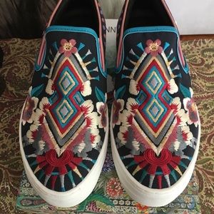 Johnny Was NIB Hutton slip on Sneakers shoes